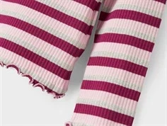 Name It boysenberry stribet glitter bluse